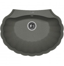 Кухонная мойка Florentina Гребешок-695 20.345.E0695.102 Черная