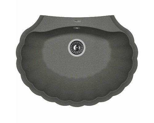 Заказать Кухонная мойка Florentina Гребешок-695 20.345.E0695.102 Черная в магазине сантехники Santeh-Crystal.ru