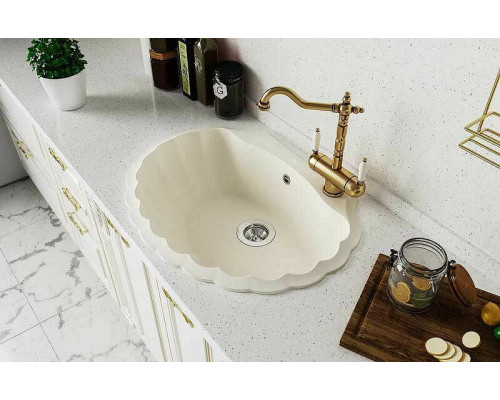 Заказать Кухонная мойка Florentina Гребешок-695 20.345.E0695.302 Антрацит в магазине сантехники Santeh-Crystal.ru