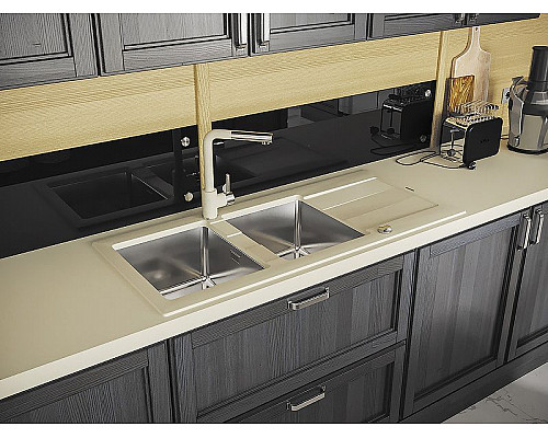 Santeh-Crystal.ru: Кухонная мойка Florentina Комби-1160 21.415.E1160.107 Песочная Заказать Кухонная мойка Florentina Комби-1160 21.415.E1160.107 Песочная в магазине сантехники Santeh-Crystal.ru