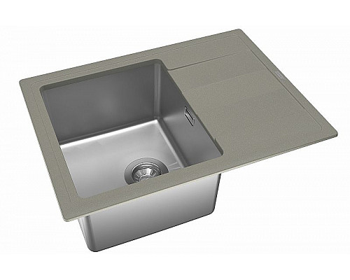 Santeh-Crystal.ru: Кухонная мойка Florentina Комби-650 21.390.B0650.305 Грей Купить Кухонная мойка Florentina Комби-650 21.390.B0650.305 Грей в магазине сантехники Santeh-Crystal.ru