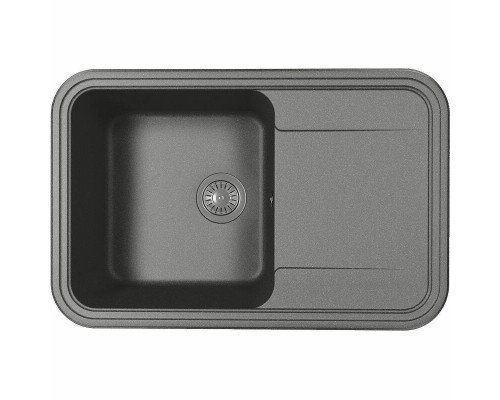 Заказать Кухонная мойка Florentina Крит-780 20.170.D0780.102 Черная в магазине сантехники Santeh-Crystal.ru