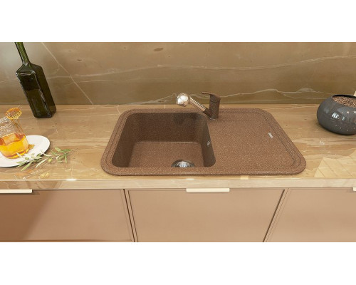 Купить Кухонная мойка Florentina Крит-780 20.170.D0780.306 Капучино в магазине сантехники Santeh-Crystal.ru