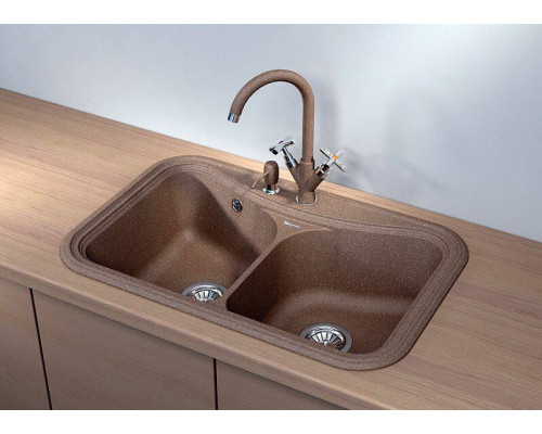 Заказать Кухонная мойка Florentina Крит-780А 20.175.E0780.305 Грей в магазине сантехники Santeh-Crystal.ru