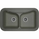 Купить Кухонная мойка Florentina Крит-860 20.115.E0860.102 Черная в магазине сантехники Santeh-Crystal.ru