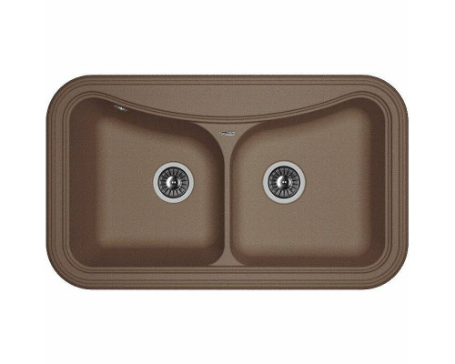 Купить Кухонная мойка Florentina Крит-860 20.115.E0860.303 Мокко в магазине сантехники Santeh-Crystal.ru