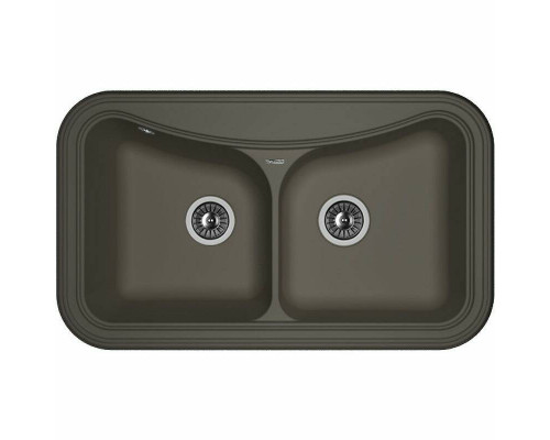 Заказать Кухонная мойка Florentina Крит-860 20.115.E0860.302 Антрацит в магазине сантехники Santeh-Crystal.ru