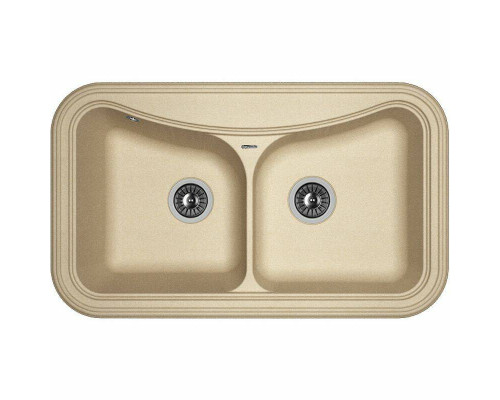 Приобрести Кухонная мойка Florentina Крит-860 20.115.E0860.104 Бежевая в магазине сантехники Santeh-Crystal.ru