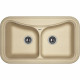Приобрести Кухонная мойка Florentina Крит-860 20.115.E0860.104 Бежевая в магазине сантехники Santeh-Crystal.ru