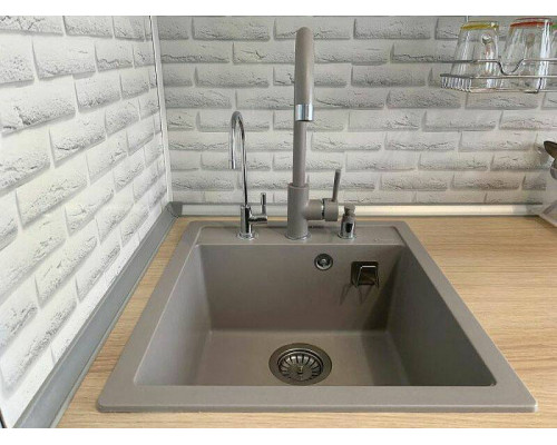 Приобрести Кухонная мойка Florentina Липси-460 20.280.B0460.305 Грей в магазине сантехники Santeh-Crystal.ru
