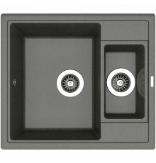 Кухонная мойка Florentina Липси-580К 20.210.D0580.102 Черная