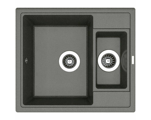 Приобрести Кухонная мойка Florentina Липси-580К 20.210.D0580.102 Черная в магазине сантехники Santeh-Crystal.ru