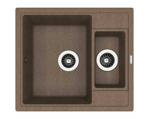 Заказать Кухонная мойка Florentina Липси-580К 20.210.D0580.105 Коричневая в магазине сантехники Santeh-Crystal.ru