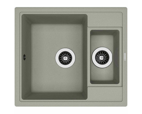 Приобрести Кухонная мойка Florentina Липси-580К 20.210.D0580.305 Грей в магазине сантехники Santeh-Crystal.ru