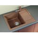 Приобрести Кухонная мойка Florentina Липси-650 20.125.C0650.303 Мокко в магазине сантехники Santeh-Crystal.ru