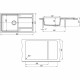 Купить Кухонная мойка Florentina Липси-860 20.130.D0860.202 Шампань в магазине сантехники Santeh-Crystal.ru