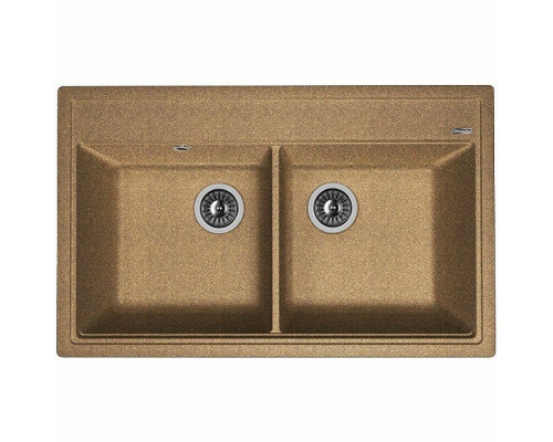 Приобрести Кухонная мойка Florentina Липси-820 20.370.E0820.105 Коричневая в магазине сантехники Santeh-Crystal.ru