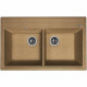Приобрести Кухонная мойка Florentina Липси-820 20.370.E0820.105 Коричневая в магазине сантехники Santeh-Crystal.ru