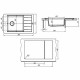 Заказать Кухонная мойка Florentina Липси-780Р 20.275.D0780.201 Жасмин в магазине сантехники Santeh-Crystal.ru