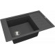 Купить Кухонная мойка Florentina Липси-780Р 20.275.D0780.102 Черная в магазине сантехники Santeh-Crystal.ru