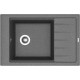 Купить Кухонная мойка Florentina Липси-780Р 20.275.D0780.102 Черная в магазине сантехники Santeh-Crystal.ru