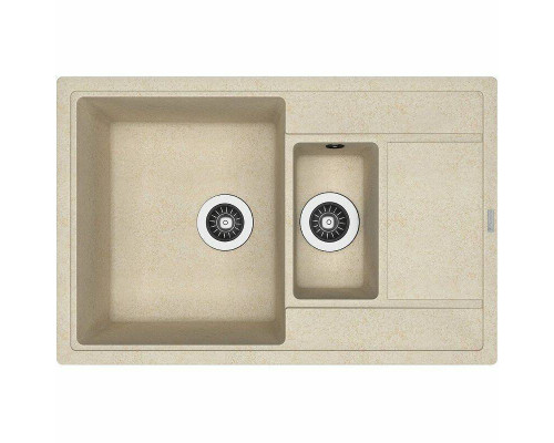 Заказать Кухонная мойка Florentina Липси-780К 20.250.D0780.104 Бежевая в магазине сантехники Santeh-Crystal.ru