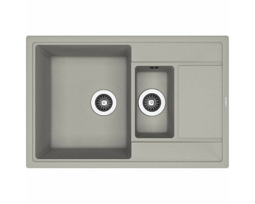 Приобрести Кухонная мойка Florentina Липси-780К 20.250.D0780.305 Грей в магазине сантехники Santeh-Crystal.ru
