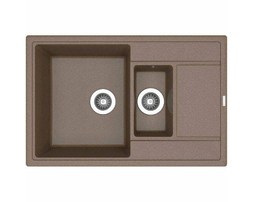 Заказать Кухонная мойка Florentina Липси-780К 20.250.D0780.303 Мокко в магазине сантехники Santeh-Crystal.ru