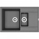 Кухонная мойка Florentina Липси-780К 20.250.D0780.102 Черная