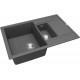 Заказать Кухонная мойка Florentina Липси-780К 20.250.D0780.102 Черная в магазине сантехники Santeh-Crystal.ru