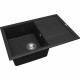 Купить Кухонная мойка Florentina Липси-760 20.160.D0760.302 Антрацит в магазине сантехники Santeh-Crystal.ru