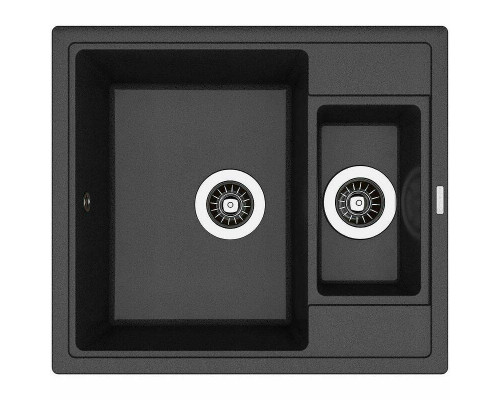 Купить Кухонная мойка Florentina Липси-580К 20.210.D0580.302 Антрацит в магазине сантехники Santeh-Crystal.ru