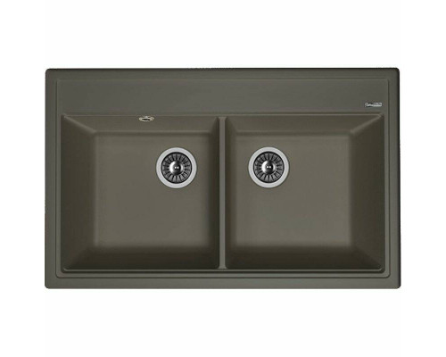 Приобрести Кухонная мойка Florentina Липси-820 20.370.E0820.302 Антрацит в магазине сантехники Santeh-Crystal.ru