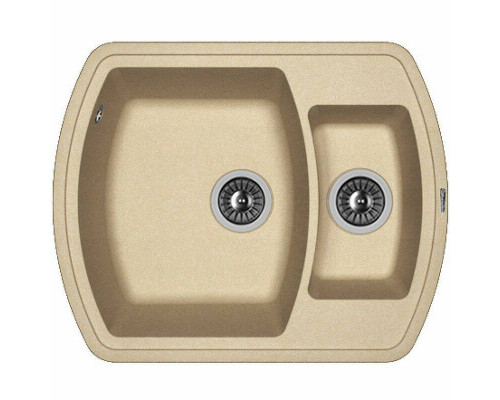 Купить Кухонная мойка Florentina Нире-630K 20.220.D0630.104 Бежевая в магазине сантехники Santeh-Crystal.ru