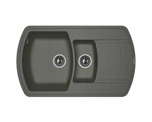 Приобрести Кухонная мойка Florentina Нире-860К 20.205.D0860.102 Черная в магазине сантехники Santeh-Crystal.ru