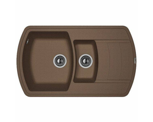 Заказать Кухонная мойка Florentina Нире-860К 20.205.D0860.303 Мокко в магазине сантехники Santeh-Crystal.ru