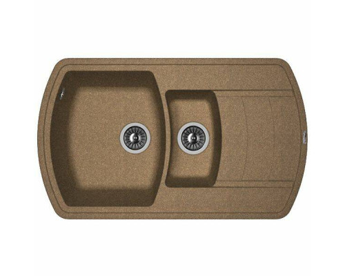 Заказать Кухонная мойка Florentina Нире-860К 20.205.D0860.105 Коричневая в магазине сантехники Santeh-Crystal.ru