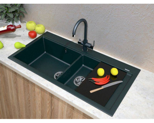 Купить Кухонная мойка Florentina Россана-1000 20.335.E1000.202 Шампань в магазине сантехники Santeh-Crystal.ru