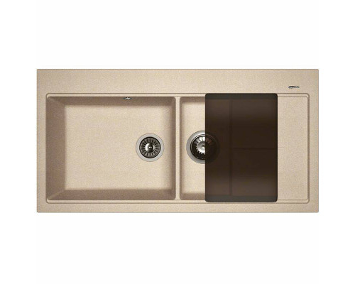 Заказать Кухонная мойка Florentina Россана-1000 20.335.E1000.107 Песочная в магазине сантехники Santeh-Crystal.ru