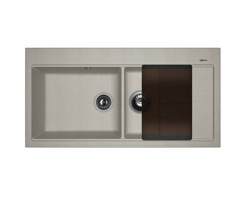 Заказать Кухонная мойка Florentina Россана-1000 20.335.E1000.305 Грей в магазине сантехники Santeh-Crystal.ru