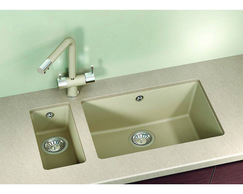 Заказать Кухонная мойка Florentina Вега-160 22.300.00160.107 Песочная в магазине сантехники Santeh-Crystal.ru