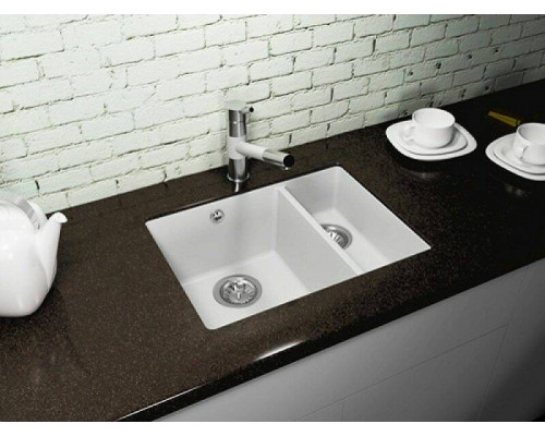 Купить Кухонная мойка Florentina Вега-335/160 22.325.D0510.102 Черная в магазине сантехники Santeh-Crystal.ru