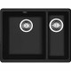 Заказать Кухонная мойка Florentina Вега-335/160 22.325.D0510.302 Антрацит в магазине сантехники Santeh-Crystal.ru