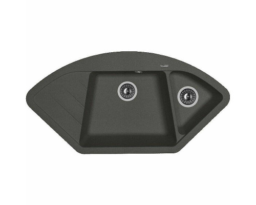 Приобрести Кухонная мойка Florentina Веста-1005 20.285.E1005.102 Черная в магазине сантехники Santeh-Crystal.ru