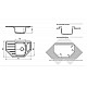 Купить Кухонная мойка GranFest Corner GF-C800E Черная в магазине сантехники Santeh-Crystal.ru