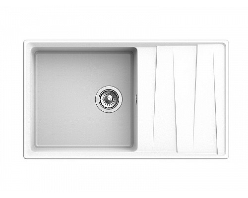 Заказать Кухонная мойка GranFest Level GF-LV-860L Иней в магазине сантехники Santeh-Crystal.ru