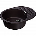 Кухонная мойка GranFest Quarz GF-Z58 Черная Кухонная мойка GranFest Quarz GF-Z58 Черная