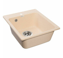 Кухонная мойка GranFest Quarz GF-Z17 Бежевая