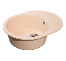 Кухонная мойка GranFest Quarz GF-Z58 Бежевая