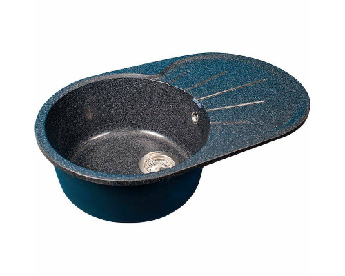 Приобрести Кухонная мойка GranFest Rondo GF-R750L Черная в магазине сантехники Santeh-Crystal.ru